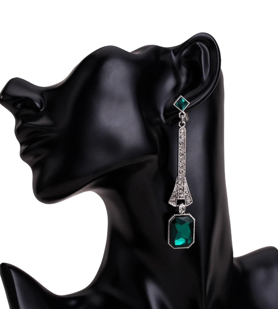 Vintage Long Dangle Earrings