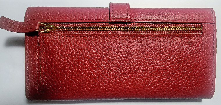 Estalon Leather Wallet Red