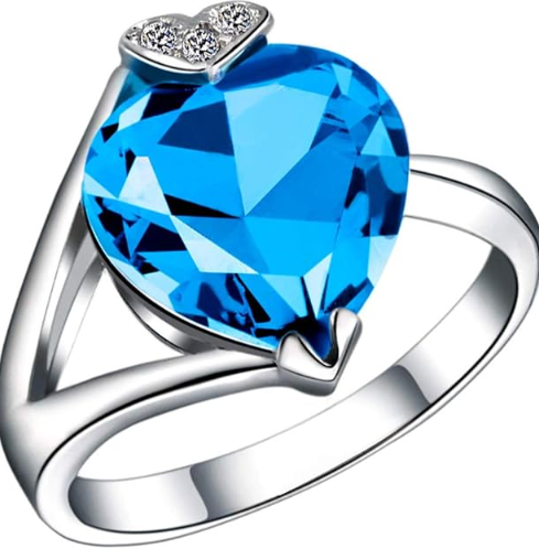 Women's Heart Shape set Silver S 925