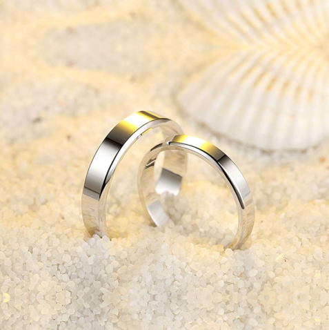 Dankadi Wedding Sterling Silver 925 Ring 3 mm