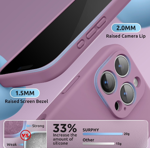Surphy Magnetic Case for IPhone 16 Pro Max