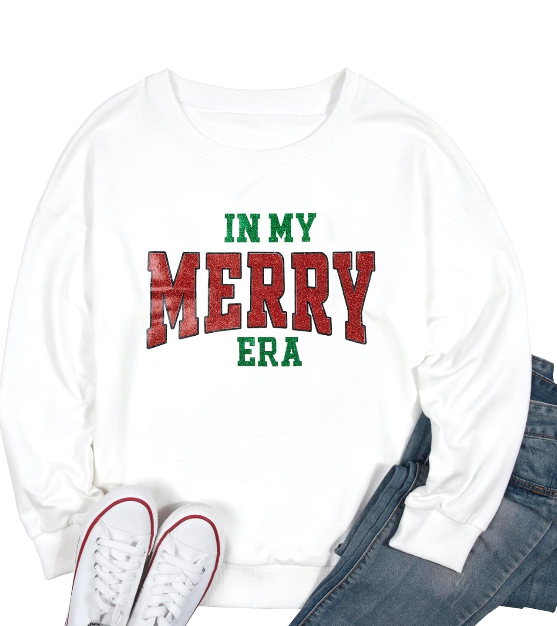 Women Merry Sweatshirts