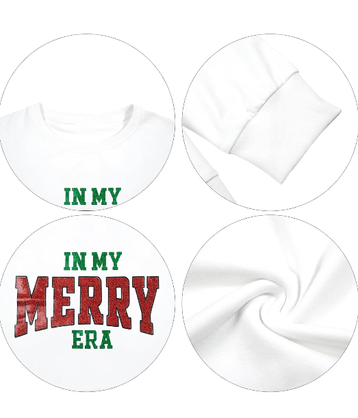Women Merry Sweatshirts