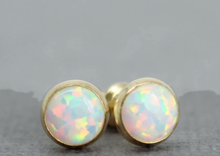 Stud Sterling Silver Earrings