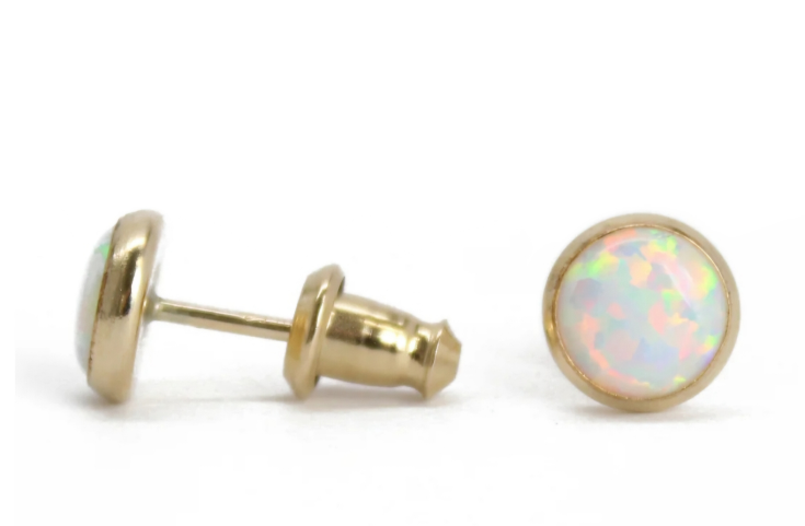 Stud Sterling Silver Earrings