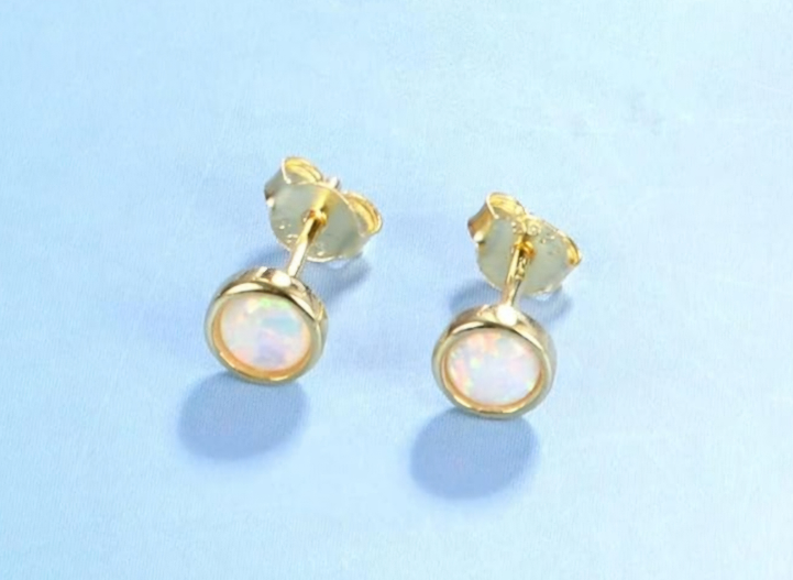 Stud Sterling Silver Earrings