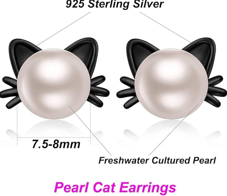 Animal Stud Earrings 925 Sterling Silver
