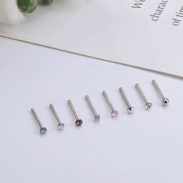 Sterling Silver Set of 8 Piercing
