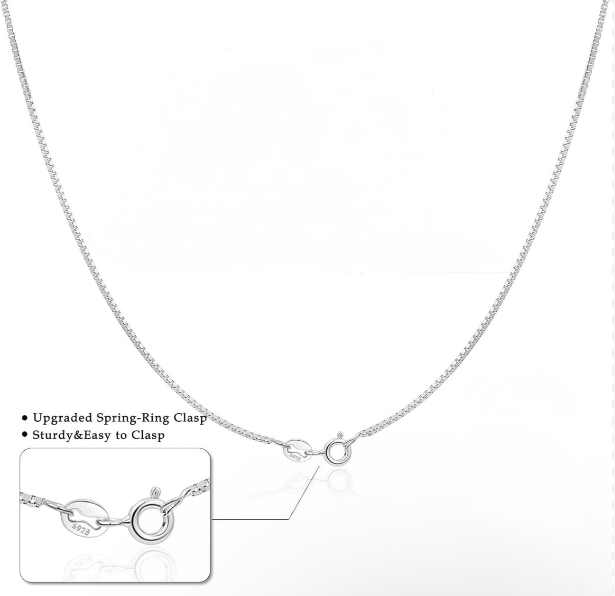 Sterling Silver Chain 1 mm
