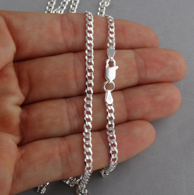 Sterling Silver Chain 3 mm