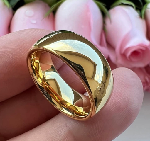 Tungsten Carbide Ring 8 mm