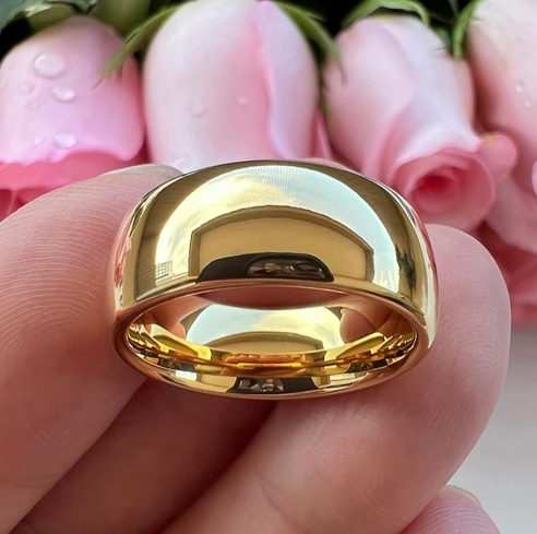 Tungsten Carbide Ring 8 mm