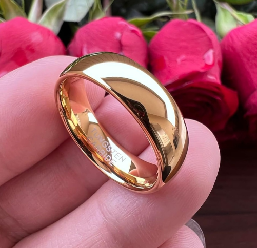 Tungsten Carbide Ring 8 mm