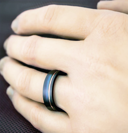 Titanium Steel Ring 4 mm