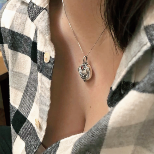 Vampire Vervain Charm Necklace