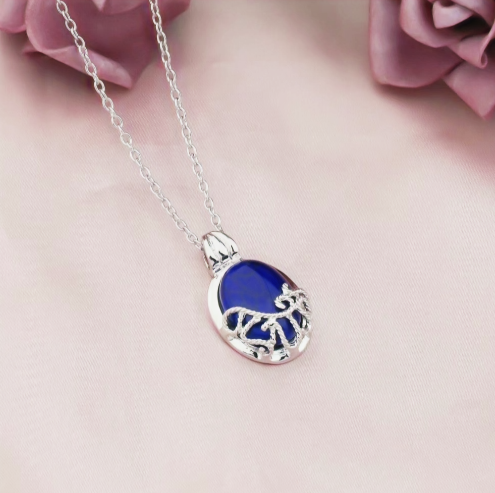 Vampire Girl Vervain Charm Necklace