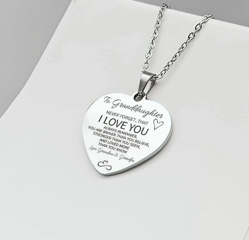 "Granddaught" Pendant Necklace
