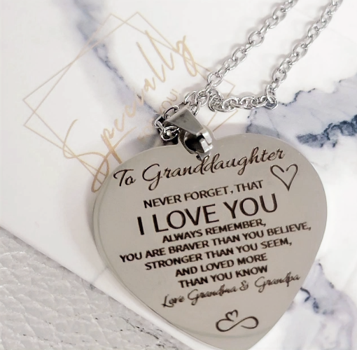 "Granddaught" Pendant Necklace