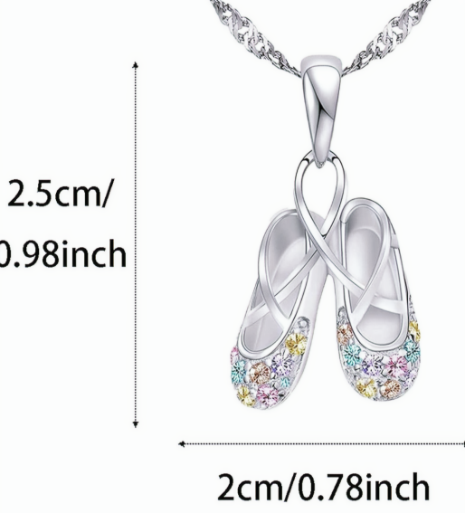 "Balerina" Pendant Necklace