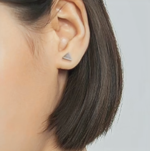 Triangle Stud Earrings