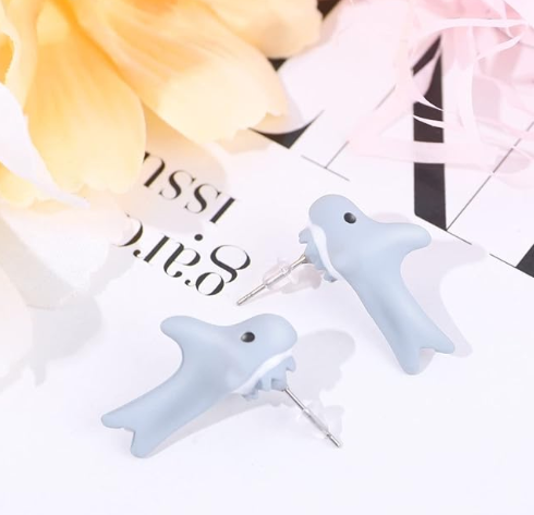 Cute Resin Stud Earrings