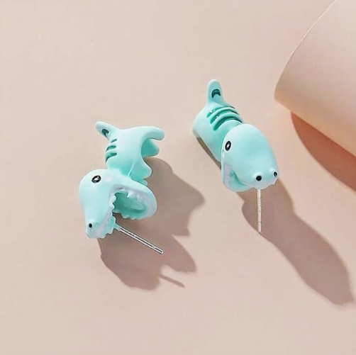 Animal Resin Stud Earrings