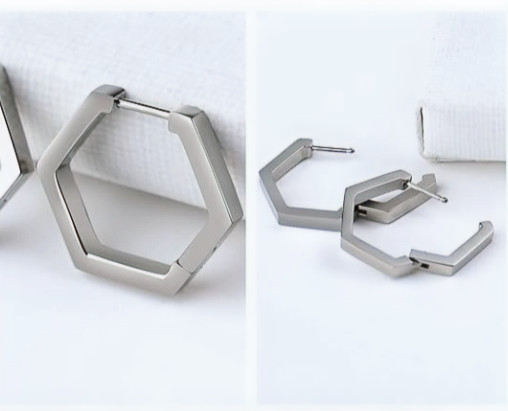 Titanium Hoop Earrings 2 mm
