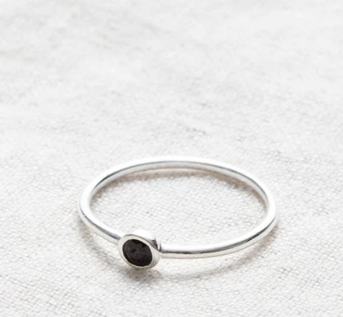 Sterling Silver Ring 1 mm