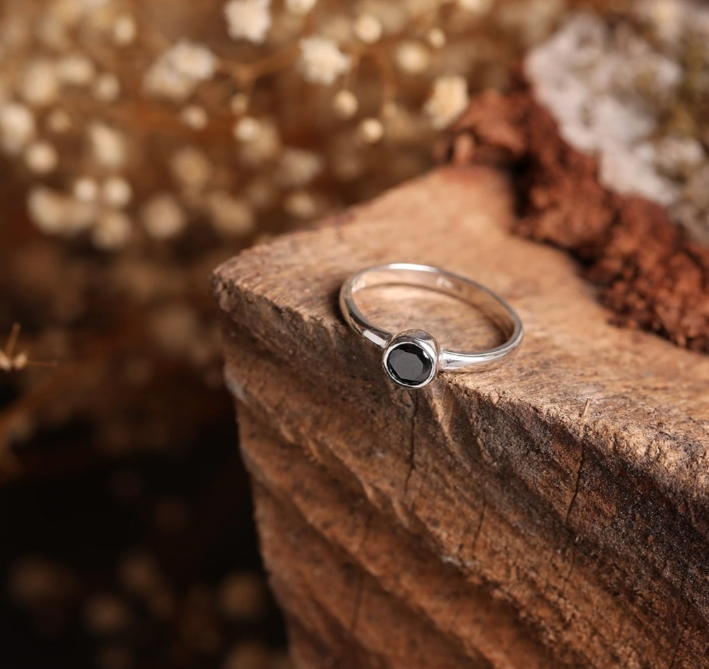 Sterling Silver Ring 1 mm