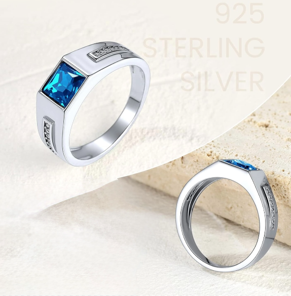Sterling Silver Ring 3-7 mm