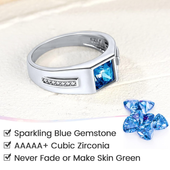 Sterling Silver Ring 3-7 mm