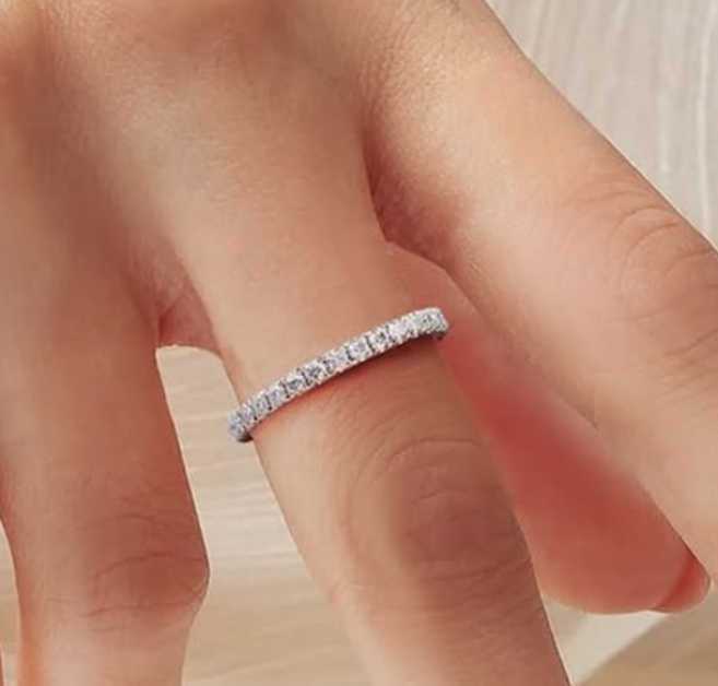 Wedding Sterling Silver 925 Ring 1.5 mm