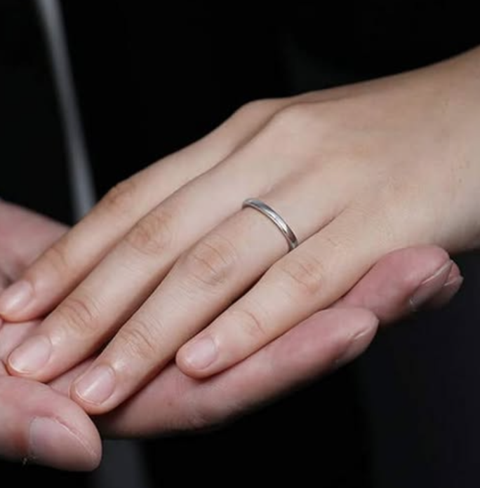 Wedding Sterling Silver 925 Ring 2 mm