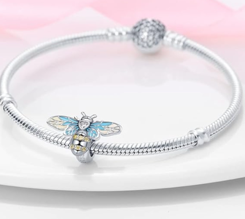 Bee Sterling Silver 925 Charm