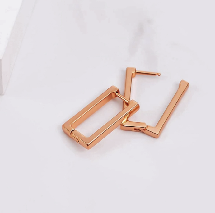 14K Gold Plated Sterling Silver Earrings
