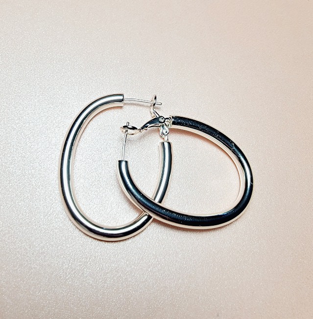 Sterling Silver Earrings 4 mm