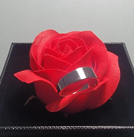 14K White Gold Ring