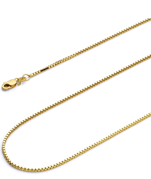 14K Yellow Gold Chain 2 mm