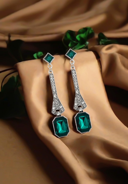 Vintage Long Dangle Earrings
