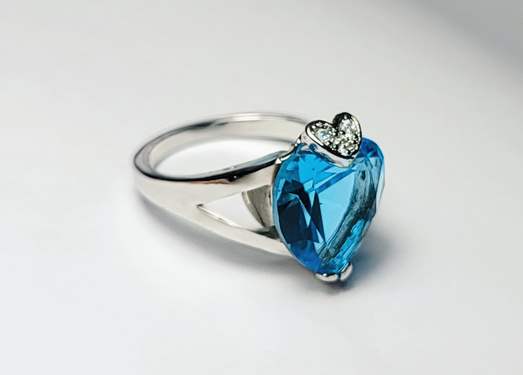 Women's Heart Shape set Silver S 925
