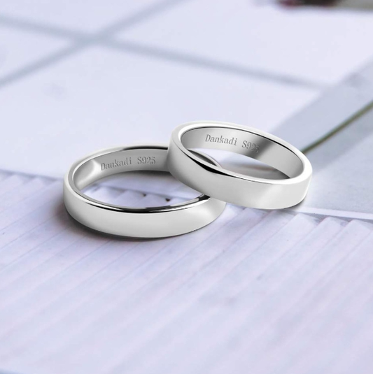 Dankadi Wedding Sterling Silver 925 Ring 3 mm