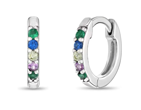 Sterling Silver Earrings 18 mm