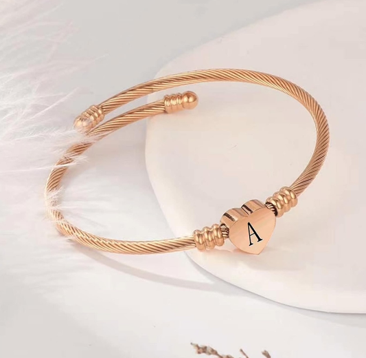 "A" Bracelet Stainless Steel