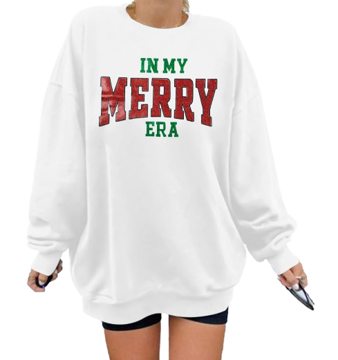 Women Merry Sweatshirts