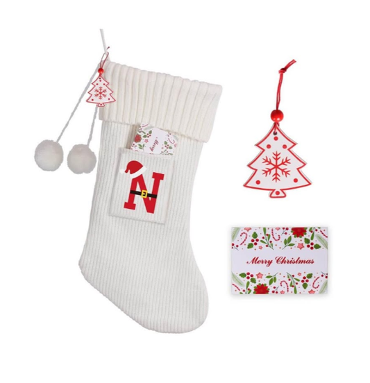 Christmas Stocking 18 Inches Large Knit