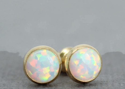 Stud Sterling Silver Earrings