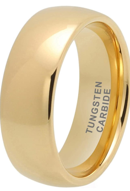 Tungsten Carbide Ring 8 mm