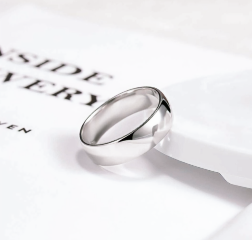 Stainless Steel Ring 8 mm
