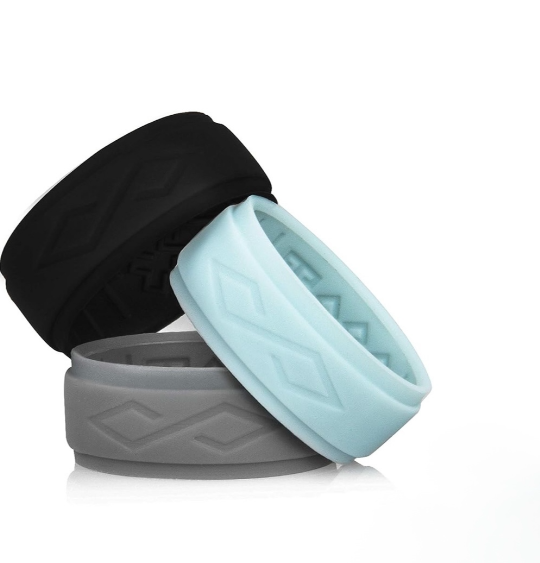 Tess Silicone Rings Set of 3