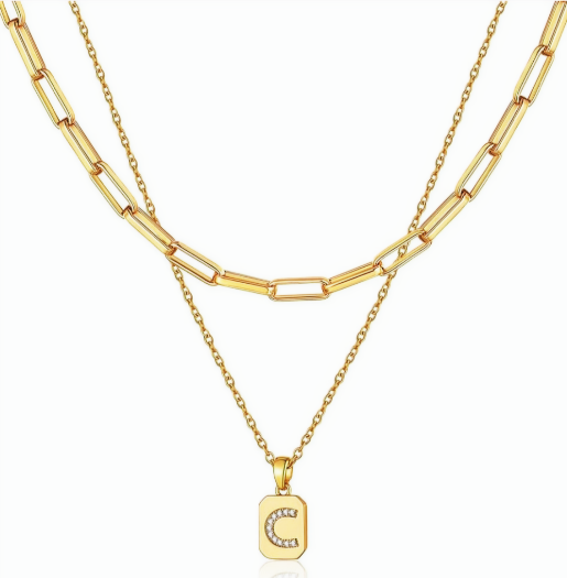 18K Gold Plated Stainless Steel Necklace